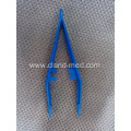 12.5cm Medical Disposable Plastic Forceps Tweezers